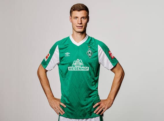 Portraitstermin Werder Bremen Pattrick Erras (Werder Bremen Neuzugang 29; Werder Bremen; 1.BL, Porträttermin 2020 2021