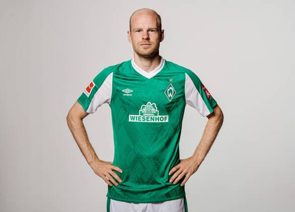 Portraitstermin Werder Bremen Davy Klaassen (Werder Bremen 30) ; Werder Bremen; 1.BL, Porträttermin 2020 2021