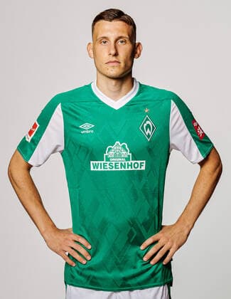 Portraitstermin Werder Bremen Maximilian Eggestein (Werder Bremen 35) ; Werder Bremen; 1.BL, Porträttermin 2020 2021
