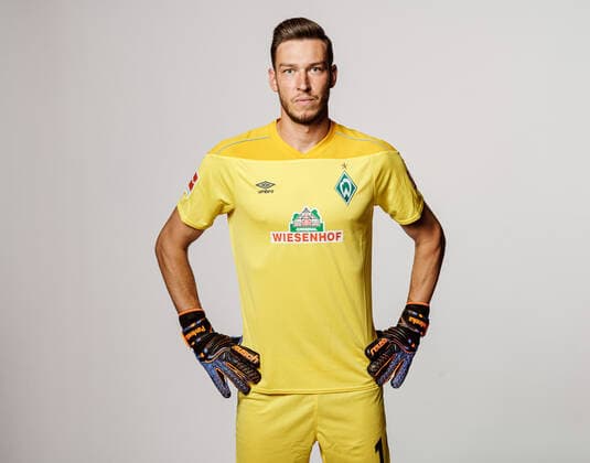 Portraitstermin Werder Bremen Jiri Pavlenka (Werder Bremen 01); Werder Bremen; 1.BL, Porträttermin 2020 2021