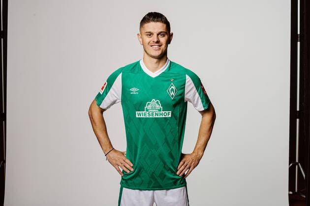 Portraitstermin Werder Bremen Milot Rashica (Werder Bremen 07) ; Werder Bremen; 1.BL, Porträttermin 2020 2021