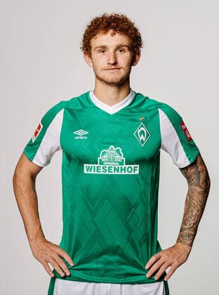 Portraitstermin Werder Bremen Joshua Sargent (Werder Bremen 19); Werder Bremen; 1.BL, Porträttermin 2020 2021
