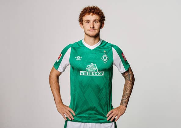 Portraitstermin Werder Bremen Joshua Sargent (Werder Bremen 19); Werder Bremen; 1.BL, Porträttermin 2020 2021
