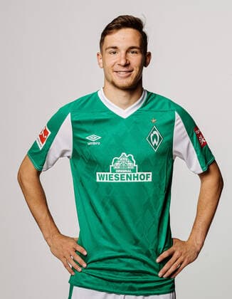 Portraitstermin Werder Bremen Oscar Schoenfelder Schönfelder (Werder Bremen Neuzugang 16) ; Werder Bremen; 1.BL, Porträttermin 2020 2021