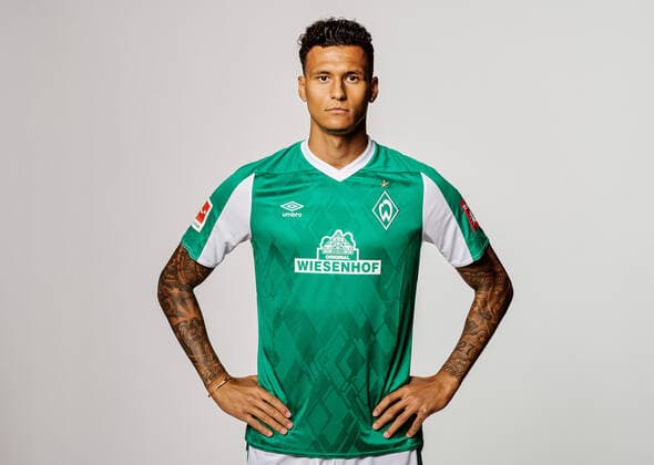 Portraitstermin Werder Bremen Davie Selke (SV Werder Bremen 09); Werder Bremen; 1.BL, Porträttermin 2020 2021