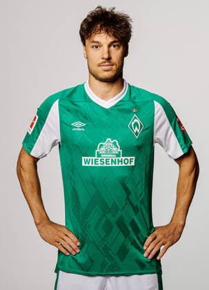 Portraitstermin Werder Bremen Simon Straudi (Werder Bremen 26) ; Werder Bremen; 1.BL, Porträttermin 2020 2021
