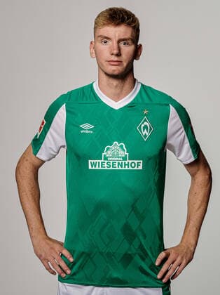 Portraitstermin Werder Bremen Nick Woltemade (werder Bremen 41) ; Werder Bremen; 1.BL, Porträttermin 2020 2021