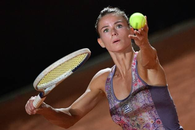 Sport Bilder des Tages Photo Alfredo Falcone - LaPresse 14 09 2020 Roma (Italy) Tennis Camila Giorgi (ita) vs Dayana Yastremska (ukr) Internazionali BNL d Italia 2020 In the pic:Camila Giorgi  Copyright: xAlfredoxFalcone LaPressex