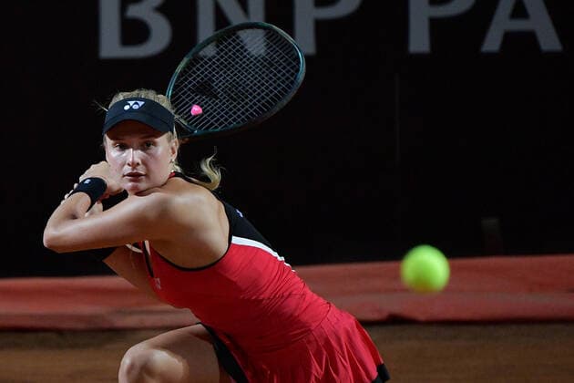 Photo Alfredo Falcone - LaPresse 14 09 2020 Roma (Italy) Tennis Camila Giorgi (ita) vs Dayana Yastremska (ukr) Internazionali BNL d Italia 2020 In the pic:Dayana Yastremska  Copyright: xAlfredoxFalcone LaPressex