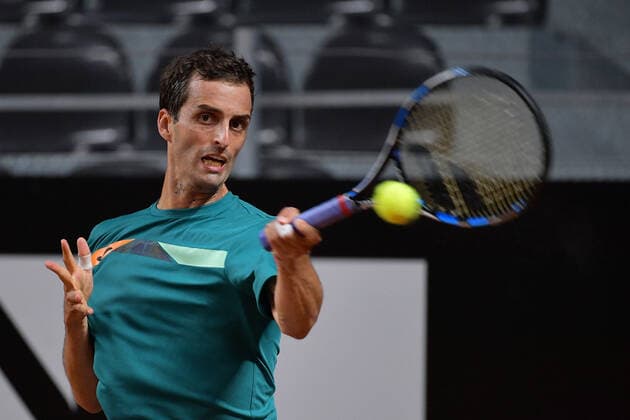 Photo Alfredo Falcone - LaPresse 14 09 2020 Roma (Italy) Tennis Kei Nishikori (jpn) vs Albert Ramos-Vinolas (esp) Internazionali BNL d Italia 2020 In the pic:Albert Ramos-Vinolas  Copyright: xAlfredoxFalcone LaPressex