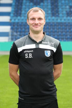 Co-Trainer Silvio Bankert (1. FC Magdeburg) - 3. Liga Saison 2020-2021 3. Liga Portraittermin 2020 2021 offizieller Fototermin 1. FC Magdeburg in der MDCC Arena in Magdeburg - Porträt, Portrait,Deutschland, Fussball, Mann, Maenner,GER,10.09.2020