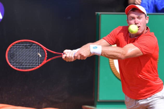 Photo Alfredo Falcone - LaPresse 15 09 2020 Roma (Italy) Tennis Dominik Koepfer (GER) vs Alex De Minaur (AUS) Internazionali BNL d Italia 2020 In the pic:Dominik Koepfer  Copyright: xAlfredoxFalcone LaPressex