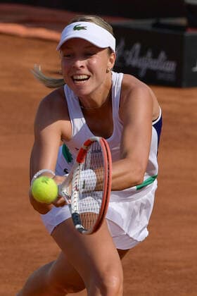 Photo Alfredo Falcone - LaPresse 15 09 2020 Roma (Italy) Tennis Anett Kontaveit (EST) vs Caroline Garcia (FRA) Internazionali BNL d Italia 2020 In the pic:Anett Kontaveit  Copyright: xAlfredoxFalcone LaPressex
