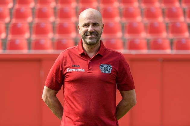 Cheftrainer Peter Bosz ; Bayer Leverkusen; 1.BL, Porträttermin 2020 2021 Leverkusen NRW Deutschland