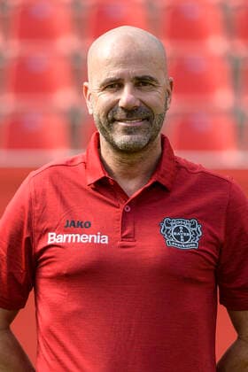 Cheftrainer Peter Bosz ; Bayer Leverkusen; 1.BL, Porträttermin 2020 2021 Leverkusen NRW Deutschland