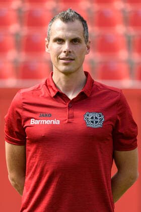 Torwart Trainer David Thiel; Bayer Leverkusen; 1.BL, Porträttermin 2020 2021 Leverkusen NRW Deutschland