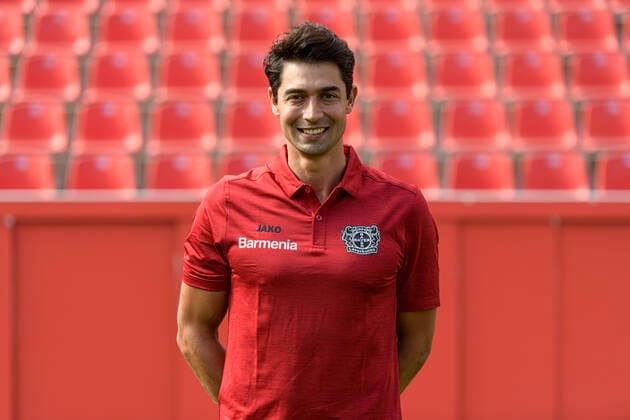 Athletiktrainer Schahriar Bigdeli; Bayer Leverkusen; 1.BL, Porträttermin 2020 2021 Leverkusen NRW Deutschland