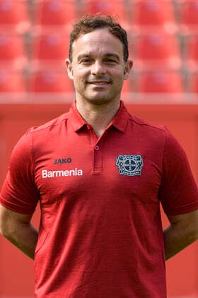 Athletiktrainer Daniel Jouvin; Bayer Leverkusen; 1.BL, Porträttermin 2020 2021 Leverkusen NRW Deutschland