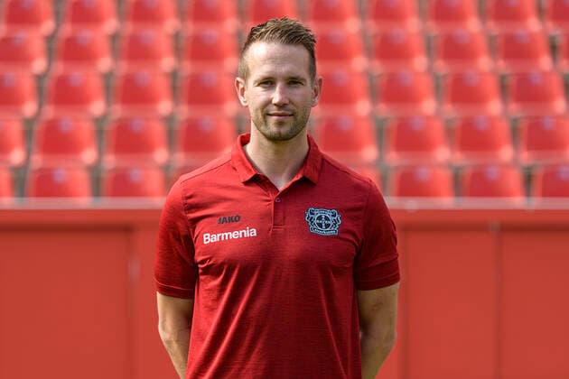 Atlethiktrainer Terry Peters; Bayer Leverkusen; 1.BL, Porträttermin 2020 2021 Leverkusen NRW Deutschland