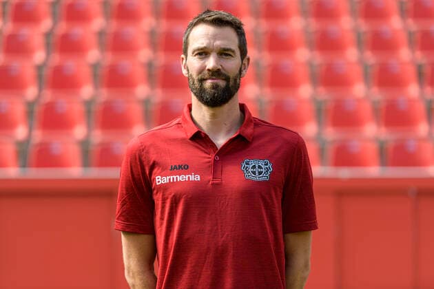 Analyst Lizensspieler-Abteilung Simon Lackmann; Bayer Leverkusen; 1.BL, Porträttermin 2020 2021 Leverkusen NRW Deutschland