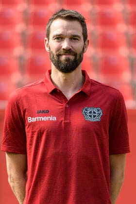 Analyst Lizensspieler-Abteilung Simon Lackmann; Bayer Leverkusen; 1.BL, Porträttermin 2020 2021 Leverkusen NRW Deutschland