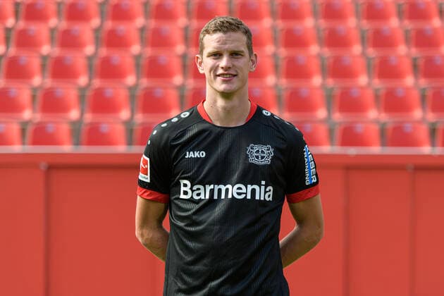 Sven Bender; Bayer Leverkusen; 1.BL, Porträttermin 2020 2021 Leverkusen NRW Deutschland
