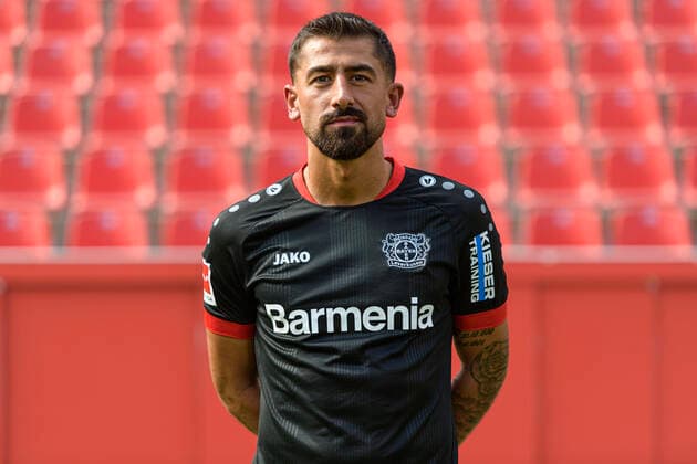 Kerem Demirbay; Bayer Leverkusen; 1.BL, Porträttermin 2020 2021 Leverkusen NRW Deutschland