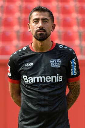 Kerem Demirbay; Bayer Leverkusen; 1.BL, Porträttermin 2020 2021 Leverkusen NRW Deutschland