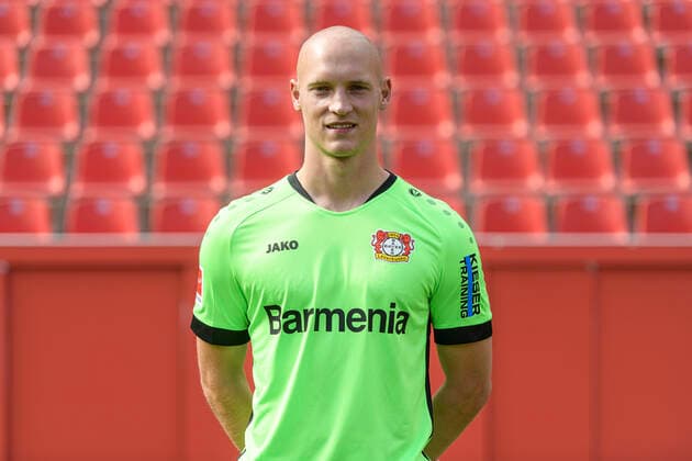 Niklas Lomb; Bayer Leverkusen; 1.BL, Porträttermin 2020 2021 Leverkusen NRW Deutschland