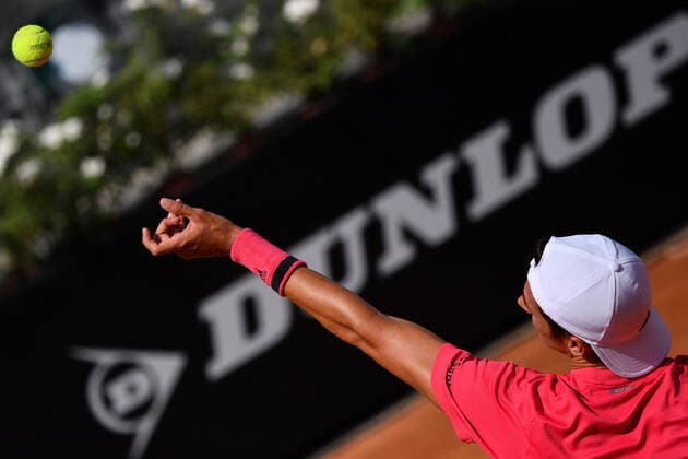 Photo Alfredo Falcone - LaPresse16 09 2020 Roma (Italy TennisFederico Coria (ARG) vs Mattia Berrettini (ITA)Internazionali BNL d Italia 2020In the pic:Federico Coria  Copyright: xAlfredoxFalcone LaPressex