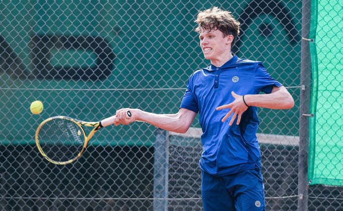 16.09.2020, xpsx, Tennis ITF-Turnier TC Bruchkoebel, v.l. Philip Florig (Deutschland GER) Bruchkoebel Hessen Deutschland (DEU)