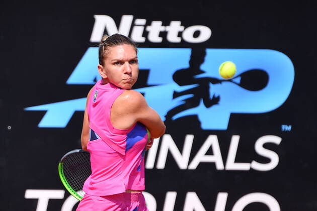 Sport Bilder des Tages Photo Alfredo Falcone - LaPresse 16 09 2020 Roma (Italy) Tennis Simona Halep (ROU) vs Jasmine Paolini (ITA) Internazionali BNL d Italia 2020 In the pic:Simona Halep  Copyright: xAlfredoxFalcone LaPressex
