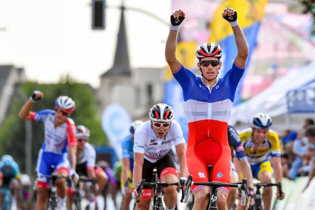 Bilder des Jahres 2020, Sport 09 September Sport Themen der Woche KW38 Sport Bilder des Tages 16-09-2020 Skoda Tour De Luxembourg; Tappa 02 Remich - Hesperange; 2020, Groupama - Fdj; Demare, Arnaud; Hesperange; 