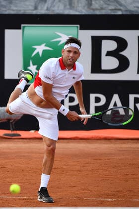 Photo Alfredo Falcone - LaPresse16 09 2020 Roma (Italy TennisMarco Cecchinato (ITA) vs Filip Krajinovic (SRB)Internazionali BNL d Italia 2020In the pic:  Copyright: xAlfredoxFalcone LaPressex