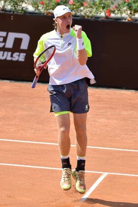 Photo Alfredo Falcone - LaPresse 17 09 2020 Roma (Italy) Tennis Pedro Martinez (ESP) vs Denis Shapovalov (CAN) Internazionali BNL d Italia 2020 In the pic:Denis Shapovalov  Copyright: xAlfredoxFalcone LaPressex