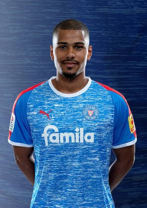 Noah Awuku (KSV, 28), Holstein Kiel; 2. BL, Porträttermin 2020 2021, Fußball, Männer, 17.09.2020, Foto Holstein Kiel via HOLSTEINOFFICE POOL Kiel NLZ Projendorf Kiel Germany