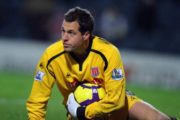 Thomas Sorensen Stoke City FC Blackburn Rovers V Stoke City Ewood Park, Blackburn, England 28 November 2009 Thomas Sorensen Stoke City FC Blackburn Rovers V Stoke City Ewood Park, Blackburn, England 28 November 2009  Copyright: Allstar StewartxKenda 12793726