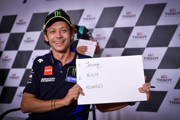 Bilder des Jahres 2020, Sport 09 September Sport Themen der Woche KW38 Sport Bilder des Tages Press Confference before Grand Prix TISSOT dell Emilia Romagna e della Riviera di Rimini at Misano World Circuit Marco Simoncelli. 17 September, 2020 Rueda de prensa antes del Gran Premio TISSOT dell Emilia Romagna e della Riviera di Rimini en el Misano World Circuit Marco Simoncell 17 septiembre, 2020 Valentino Rossi (Monster Energy Yamaha MotoGP) POOL MotoGP.com Cordon Press Cordon Press *** Press Confference before the TISSOT Grand Prix of Emilia Romagna and the Rimini Riviera at Misano World Circuit Marco Simoncelli 17 September, 2020 Rueda de prensa antes of the TISSOT Grand Prix of Emilia Romagna and the Rimini Riviera at the Misano World Circuit Marco Simoncell 17 September, 2020 Valentino Rossi Monster Energy Yamaha MotoGP POOL MotoGP com Cordon Press Cordon Press,  xx xx