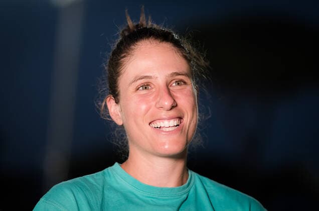 September 17, 2020, Rome, ITALY: Johanna Konta of Great Britain talks to the media after her second-round match at the 2020 Internazionali BNL d Italia WTA, Tennis Damen Premier 5 tennis tournament Rome ITALY - ZUMAa181 20200917_zaa_a181_128 Copyright: xRobxPrangex