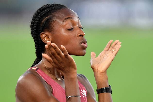 Bilder des Jahres 2020, Sport 09 September Sport Themen der Woche KW38 Sport Bilder des Tages Ayomide Folorunso of Italy prepares to compete in the 400m hurdles women during the Golden Gala Pietro Mennea, the Italian leg of the Wanda Diamond League athletic circuit, at Stadio Olimpico, Rome, September, 17th, 2020. Ayomide Folorunso placed 8th. Photo Andrea Staccioli Insidefoto andreaxstaccioli