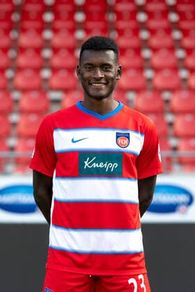Merveille Biankadi (FC Heidenheim, 23), 1. FC Heidenheim 1846, 2. Bundesliga, Portraettermin, Saison 2020 2021, 17.09.2020, DFB DFL regulations prohibit any use of photographs as image sequences and or quasi-video., 1. FC Heidenheim 1846, 2. Bundesliga, Portraettermin, Freisteller, Shooting, Saison 2020 2021, 17.09.2020 Heidenheim Copyright: xEibner-Pressefoto SaschaxWaltherx EP_swa