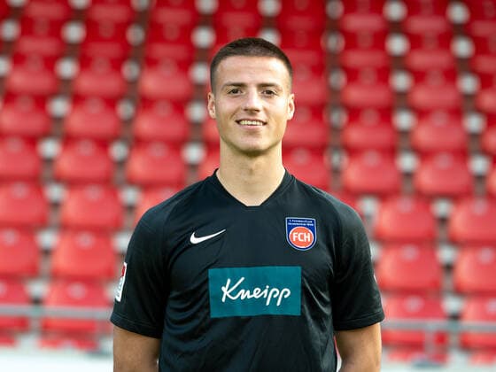 Diant Ramaj (FC Heidenheim, 40), 1. FC Heidenheim 1846, 2. Bundesliga, Portraettermin, Saison 2020 2021, 17.09.2020, DFB DFL regulations prohibit any use of photographs as image sequences and or quasi-video., 1. FC Heidenheim 1846, 2. Bundesliga, Portraettermin, Freisteller, Shooting, Saison 2020 2021, 17.09.2020 Heidenheim Copyright: xEibner-Pressefoto SaschaxWaltherx EP_swa