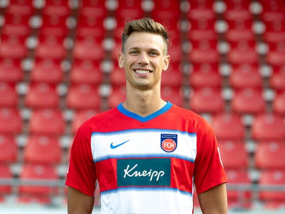 Maximilian Thiel (FC Heidenheim, 21), 1. FC Heidenheim 1846, 2. Bundesliga, Portraettermin, Saison 2020 2021, 17.09.2020, DFB DFL regulations prohibit any use of photographs as image sequences and or quasi-video., 1. FC Heidenheim 1846, 2. Bundesliga, Portraettermin, Freisteller, Shooting, Saison 2020 2021, 17.09.2020 Heidenheim Copyright: xEibner-Pressefoto SaschaxWaltherx EP_swa