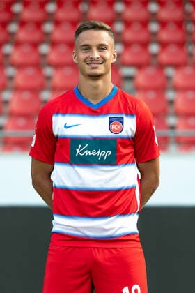 Lee Mariv Rittmueller (FC Heidenheim, 18), 1. FC Heidenheim 1846, 2. Bundesliga, Portraettermin, Saison 2020 2021, 17.09.2020, DFB DFL regulations prohibit any use of photographs as image sequences and or quasi-video., 1. FC Heidenheim 1846, 2. Bundesliga, Portraettermin, Freisteller, Shooting, Saison 2020 2021, 17.09.2020 Heidenheim Copyright: xEibner-Pressefoto SaschaxWaltherx EP_swa