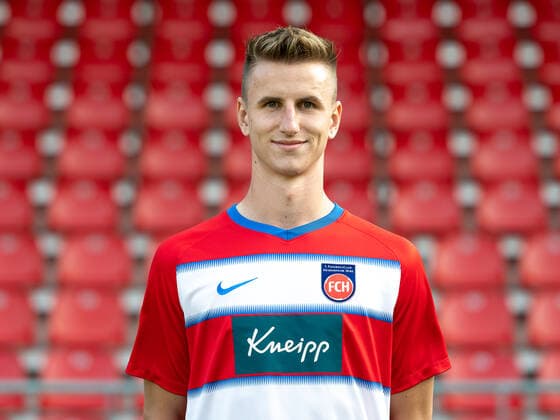 Jan Schoeppner (FC Heidenheim, 03), 1. FC Heidenheim 1846, 2. Bundesliga, Portraettermin, Saison 2020 2021, 17.09.2020, DFB DFL regulations prohibit any use of photographs as image sequences and or quasi-video., 1. FC Heidenheim 1846, 2. Bundesliga, Portraettermin, Freisteller, Shooting, Saison 2020 2021, 17.09.2020 Heidenheim Copyright: xEibner-Pressefoto SaschaxWaltherx EP_swa