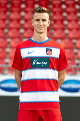 Jan Schoeppner (FC Heidenheim, 03), 1. FC Heidenheim 1846, 2. Bundesliga, Portraettermin, Saison 2020 2021, 17.09.2020, DFB DFL regulations prohibit any use of photographs as image sequences and or quasi-video., 1. FC Heidenheim 1846, 2. Bundesliga, Portraettermin, Freisteller, Shooting, Saison 2020 2021, 17.09.2020 Heidenheim Copyright: xEibner-Pressefoto SaschaxWaltherx EP_swa