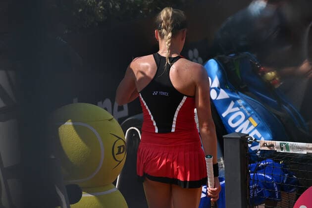 Photo Alfredo Falcone - LaPresse 18 09 2020 Roma (Italy) Tennis Simona Halep (ROU) vs Dayana Yastremska (UKR) Internazionali BNL d Italia 2020 In the pic:Dayana Yastremska  Copyright: xAlfredoxFalcone LaPressex