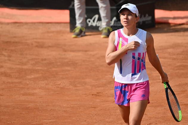 Photo Alfredo Falcone - LaPresse 18 09 2020 Roma (Italy) Tennis Simona Halep (ROU) vs Dayana Yastremska (UKR) Internazionali BNL d Italia 2020 In the pic:Simona Halep  Copyright: xAlfredoxFalcone LaPressex