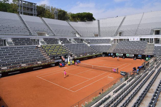 Photo Alfredo Falcone - LaPresse 19 09 2020 Roma (Italy) Tennis Simona Halep (ROU) vs Yulia Putintseva (KAZ) Internazionali BNL d Italia 2020 In the pic:  Copyright: xAlfredoxFalcone LaPressex