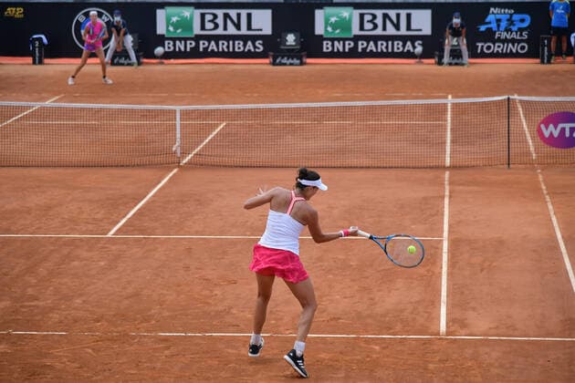 Photo Alfredo Falcone - LaPresse 19 09 2020 Roma (Italy) Tennis Victoria Azarenka (BLR) vs Garbine Muguruza (ESP) Internazionali BNL d Italia 2020 In the pic:Garbine Muguruza  Copyright: xAlfredoxFalcone LaPressex
